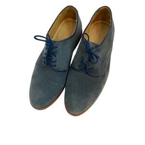 Mercanti Fiorentini Blue suede oxfords size 10 mens